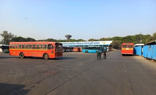 Kopar Khairane Bus Depot, Navi Mumbai